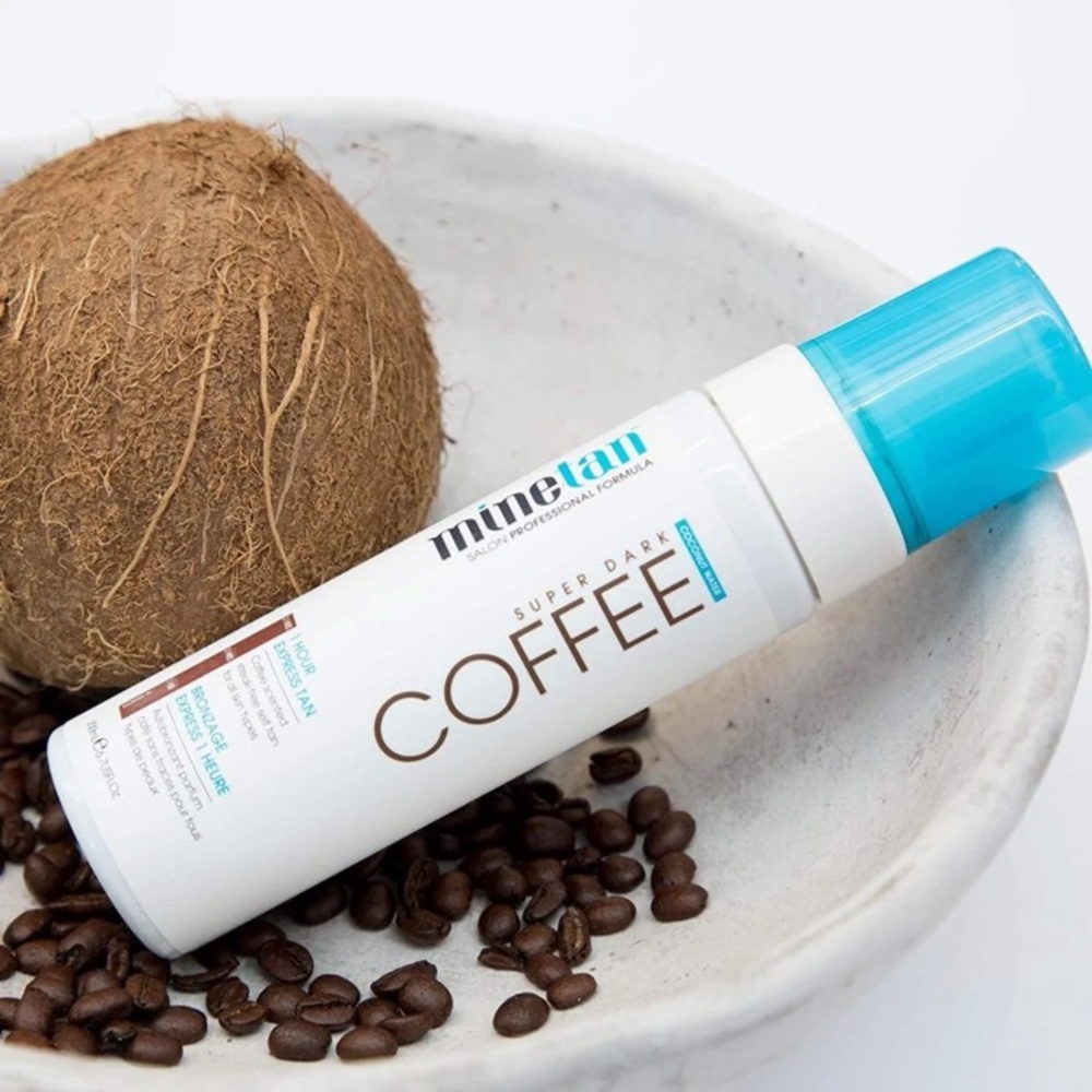 Mine tan coconut coffee mousse